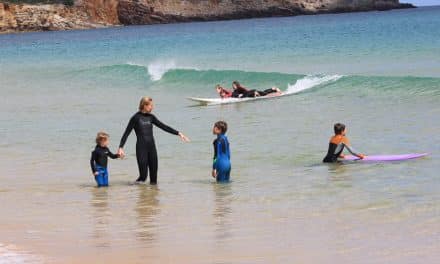 Portugal on a family surf trip