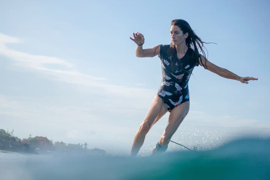 Surfing and yoga with Lucy