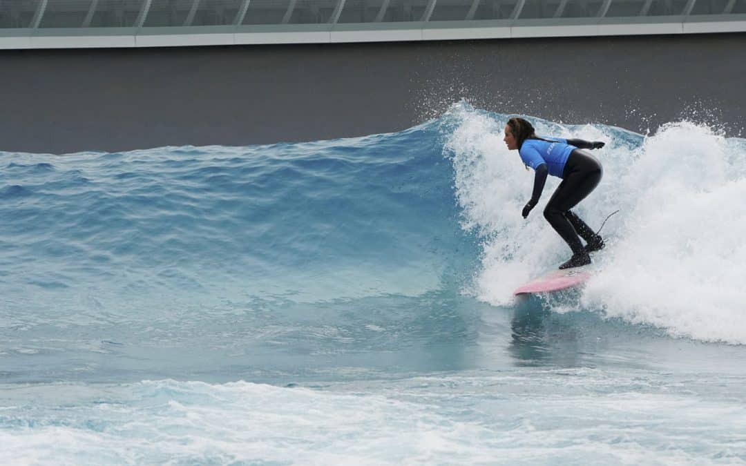 SurfGirl at The Wave, Bristol