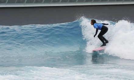 SurfGirl at The Wave, Bristol