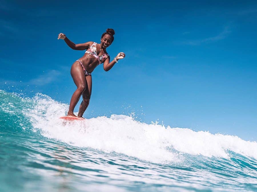 Feeling Empowered in the Surf