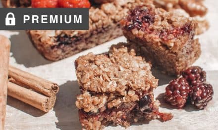 Baked Fruit Oat Bars