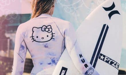 Hurley just got a sweet Hello Kitty twist