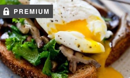 Mushrooms, Egg, & Wilted Kale Toast