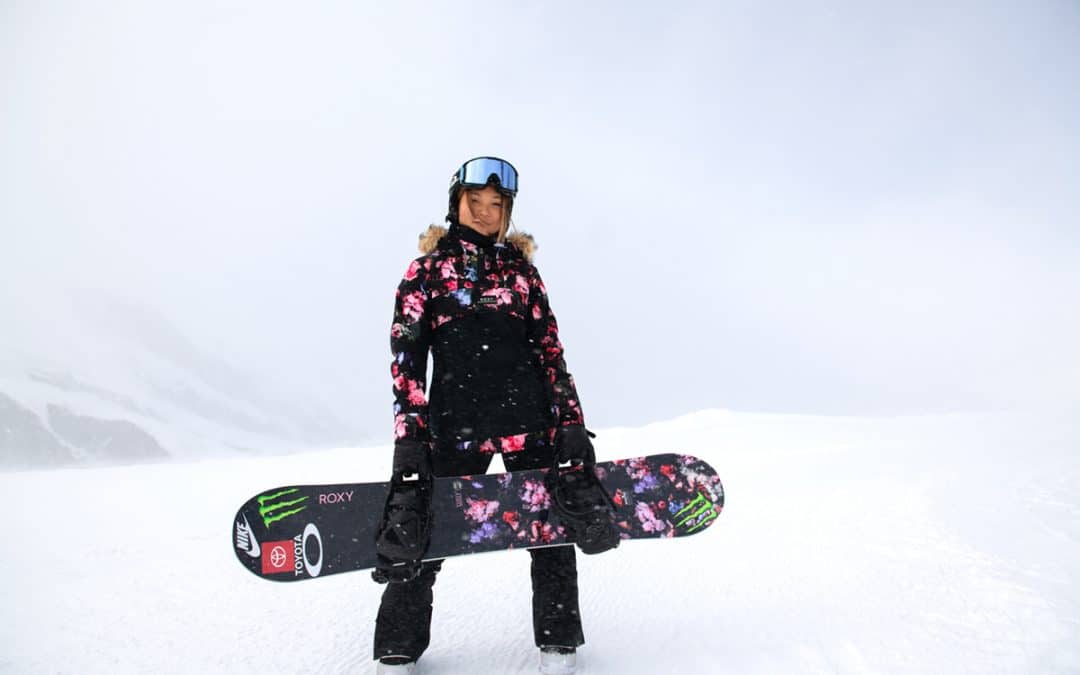 Olympic Champ Chloe Kim joins Roxy Snow