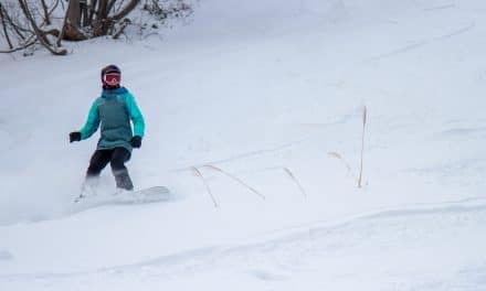 Surfing Powder in Japan’s Coastal Ski Resort