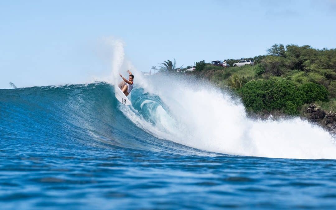 Blazing Action on First Day of Maui Pro