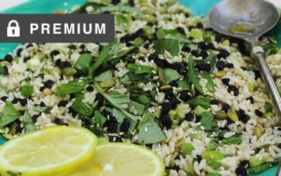 Detox Green Rice Salad