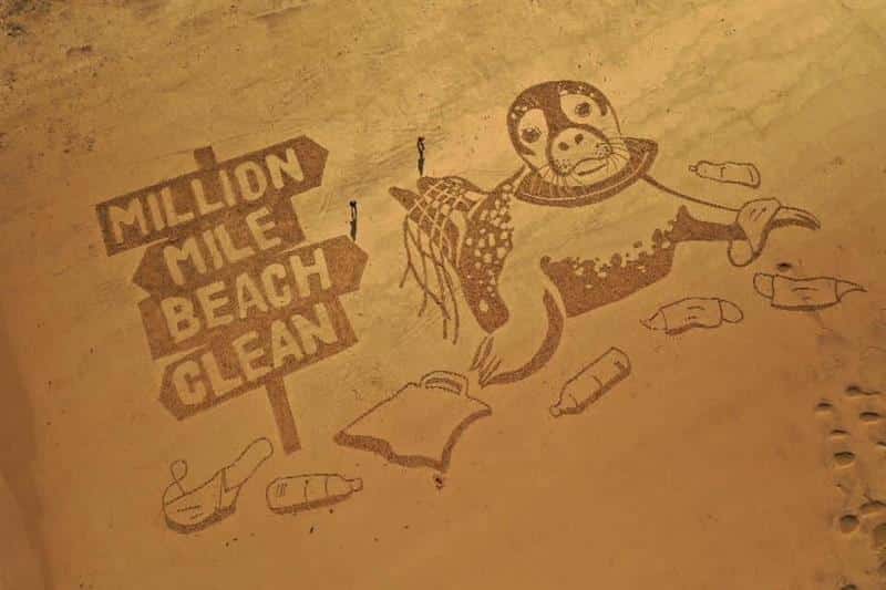 SAS’s Million Mile Beach Clean
