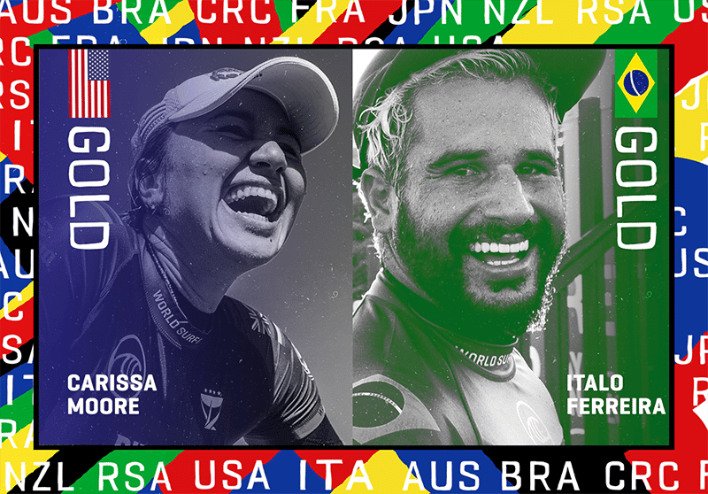 Carissa & Italo Earn Historic First Olympic Gold Medals