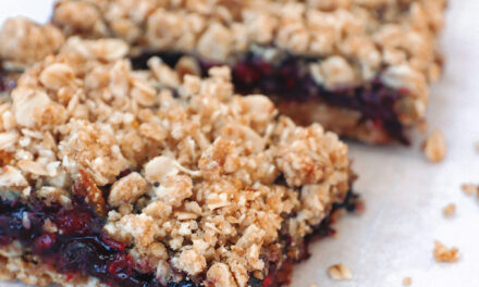 Vegan Berry Crumble Bites