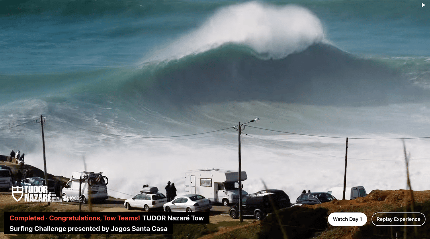 TUDOR NAZARÉ TOW SURFING CHALLENGE PRESENTED BY HURLEY