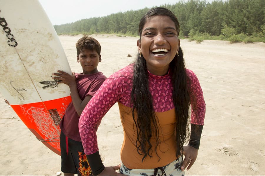 Nasima, First Bengali Female Surfer
