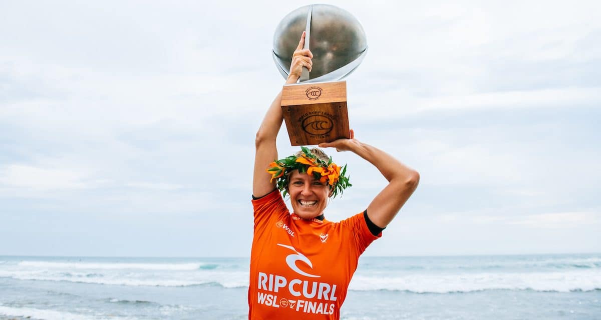 A 🔥 de Stephanie Gilmore, oito vezes campeã mundial de surf: “Não