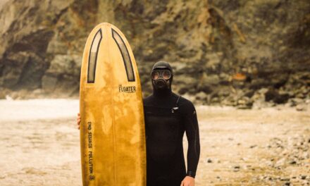 Paddle Out for Pollution Protest