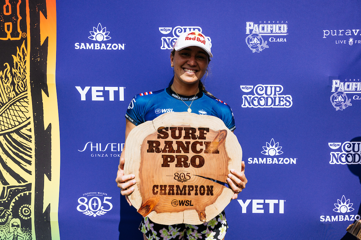 CONGRATS Carissa Moore: 2023 SURF RANCH PRO CHAMPION