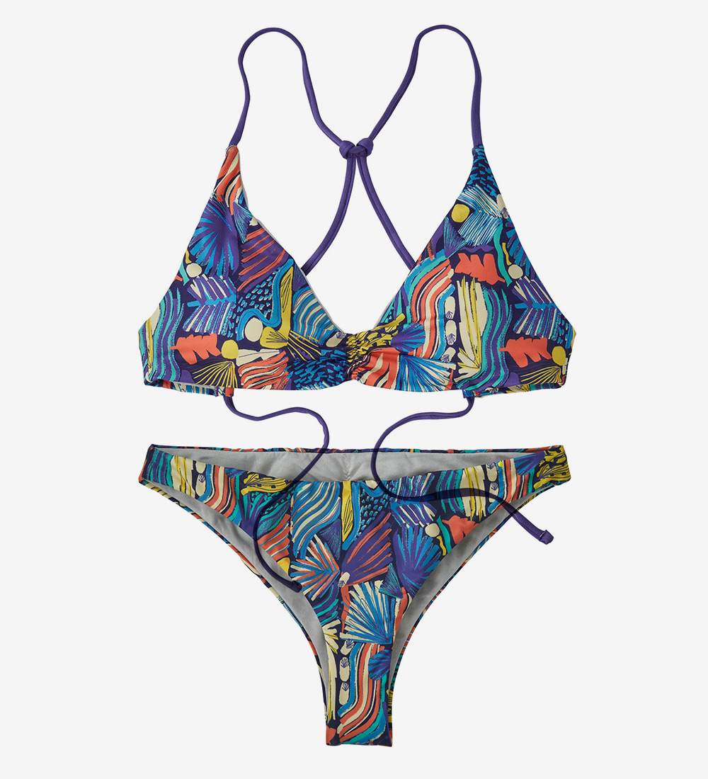 Nano Grils 3-piece Underwear Set in Tropical Print