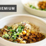 Simple Chickpea Dahl with Quinoa 