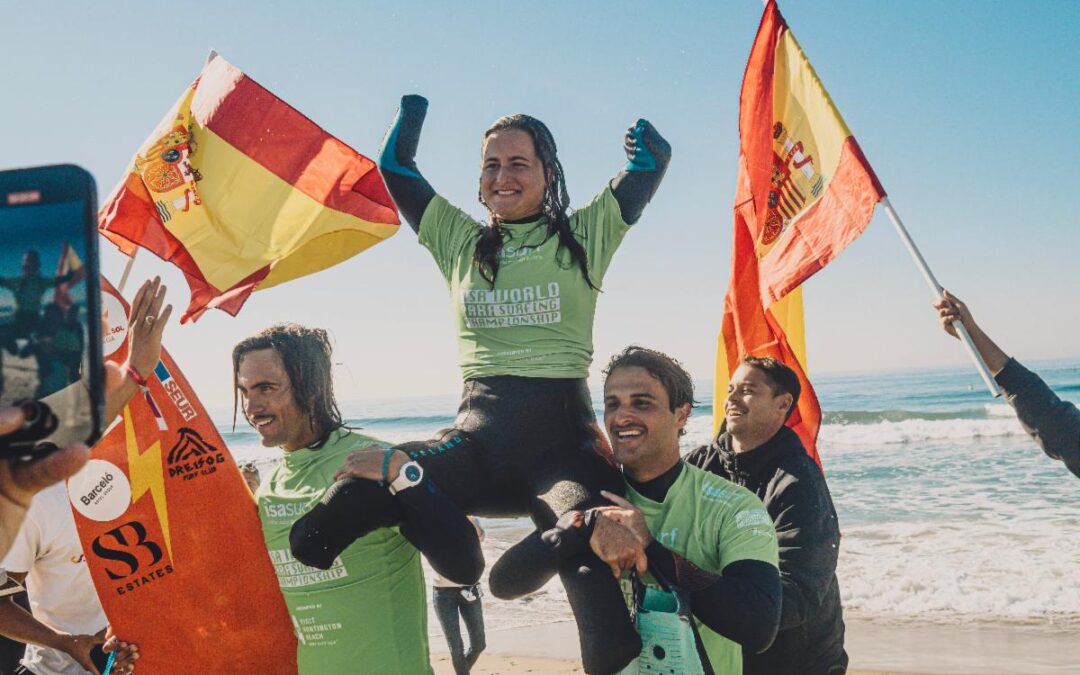New World Champions at the World Para Surfing Championship