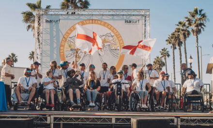 Team England World Para Surfing Champs Success