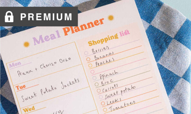 Detox with a Meal Planner