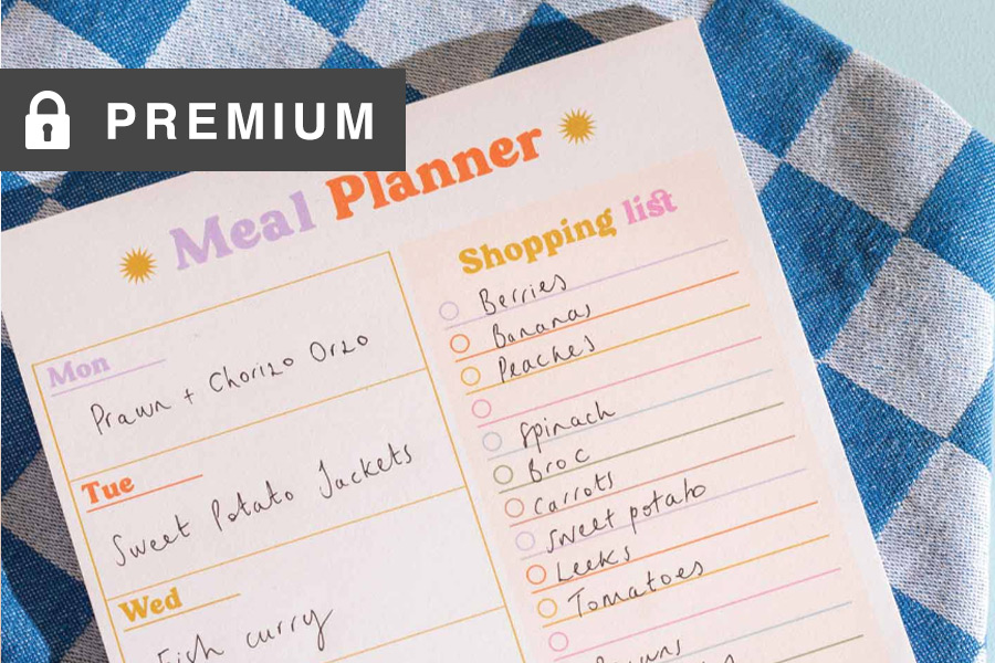 Detox with a Meal Planner