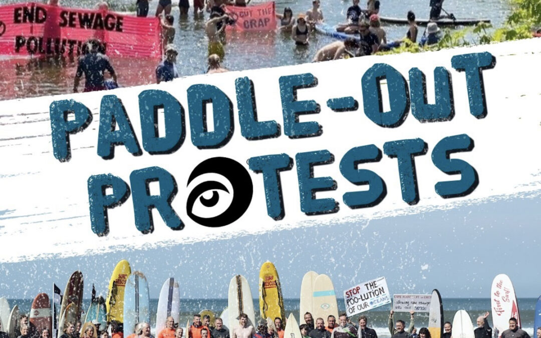 Paddle Out Protest with SAS