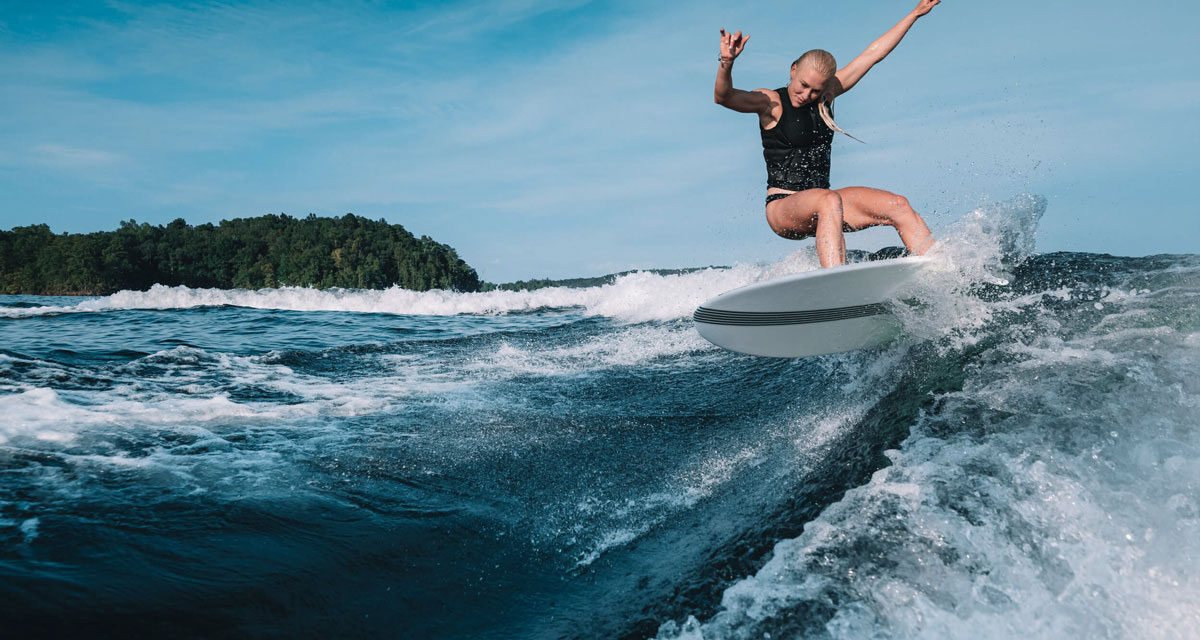 Pro Surfers Test the Waters of Wakesurfing