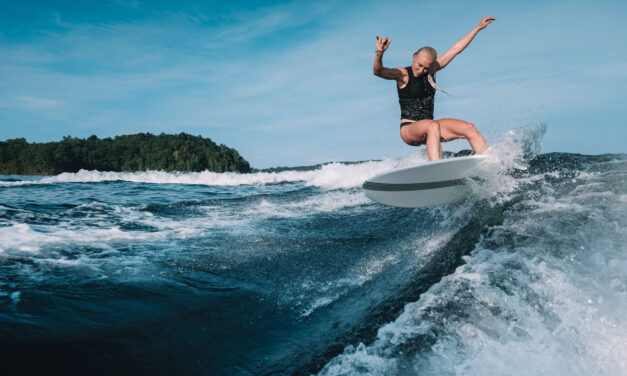 Pro Surfers Test the Waters of Wakesurfing