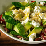Mediterranean Quinoa Salad with Feta and Avocado