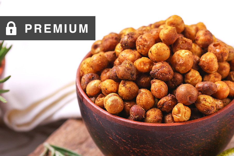 Roasted Spicy Chickpeas