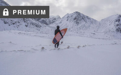 Surfing the Lofoten Islands