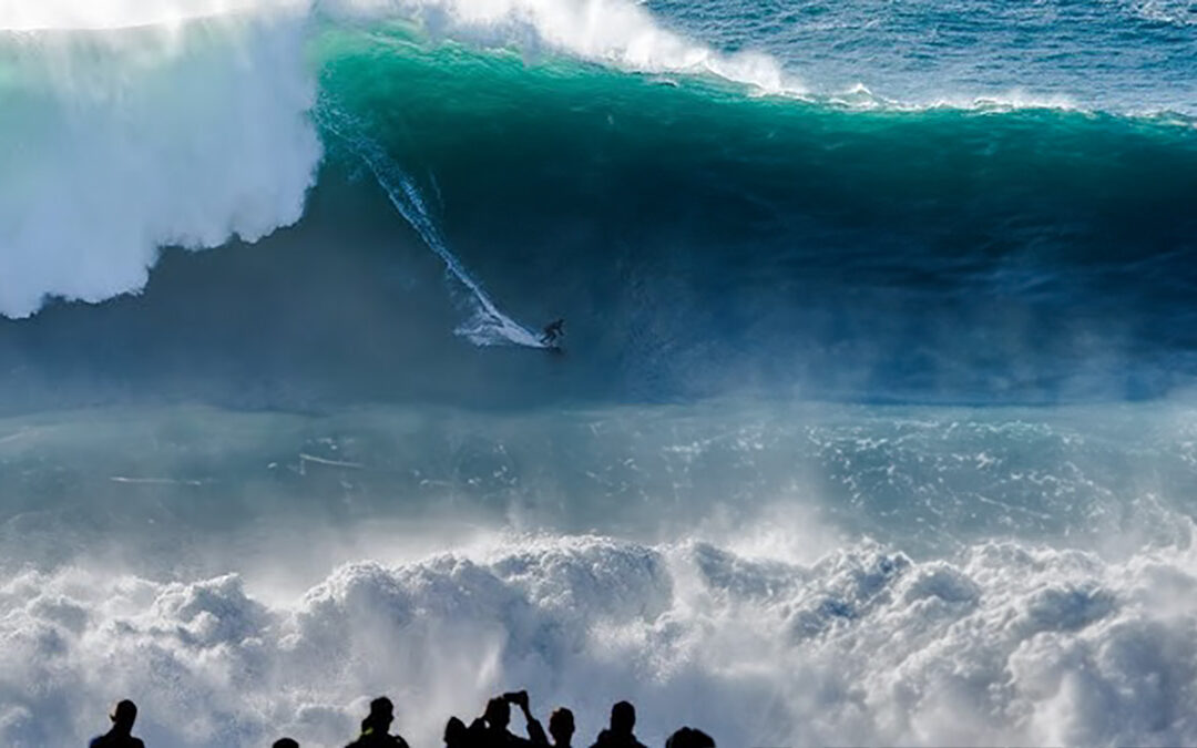 Laura Surfs Her Biggest Wave Ever