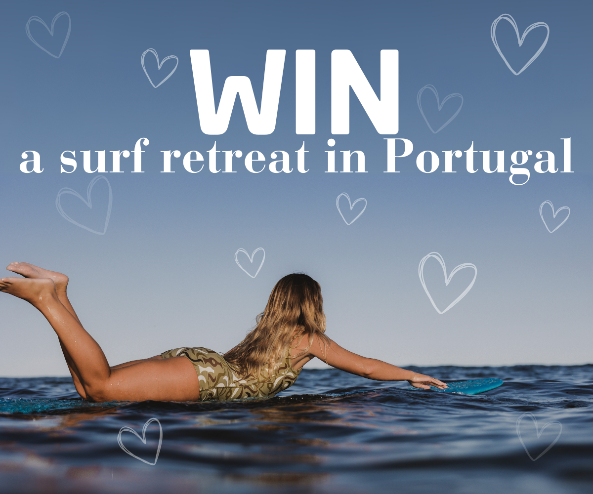 Win a surf retreat in Portugal Win a trip to Portugal