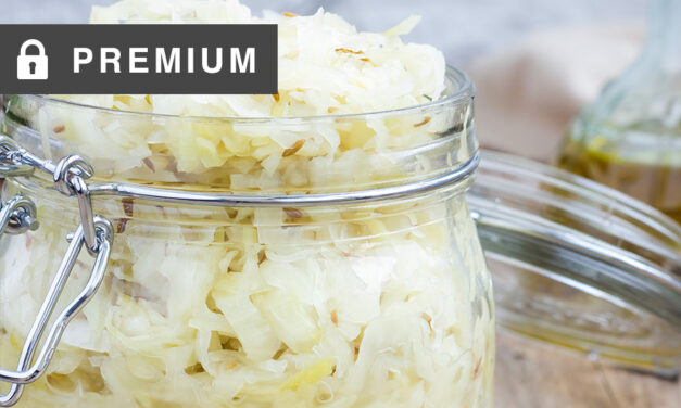 Gut Healthful Homemade Sauerkraut