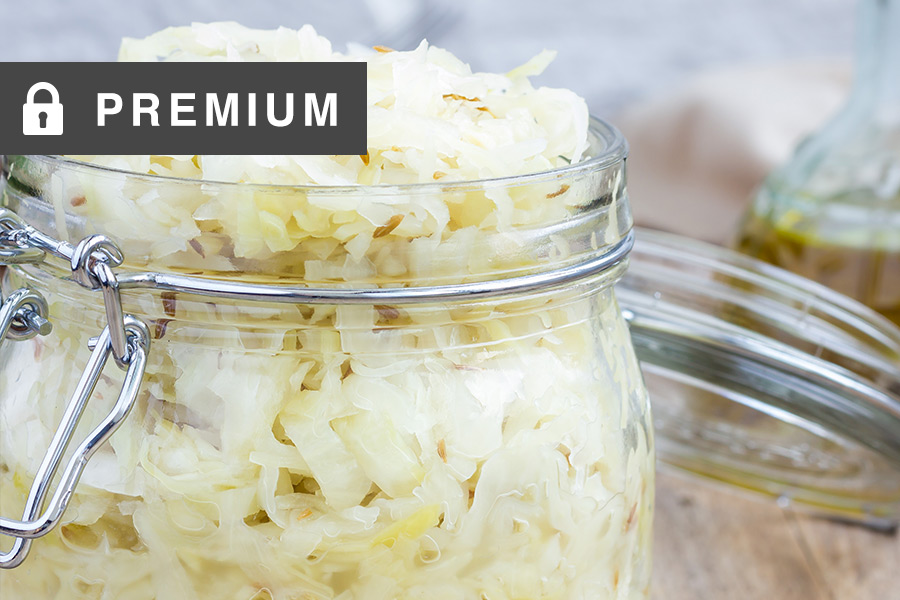 Gut Healthful Homemade Sauerkraut