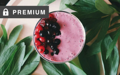 Coconut Yogurt and Berry Surf Smoothie