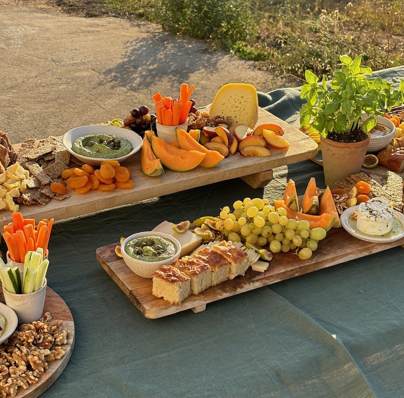 Some of the food that is served at Yume SurfCamps