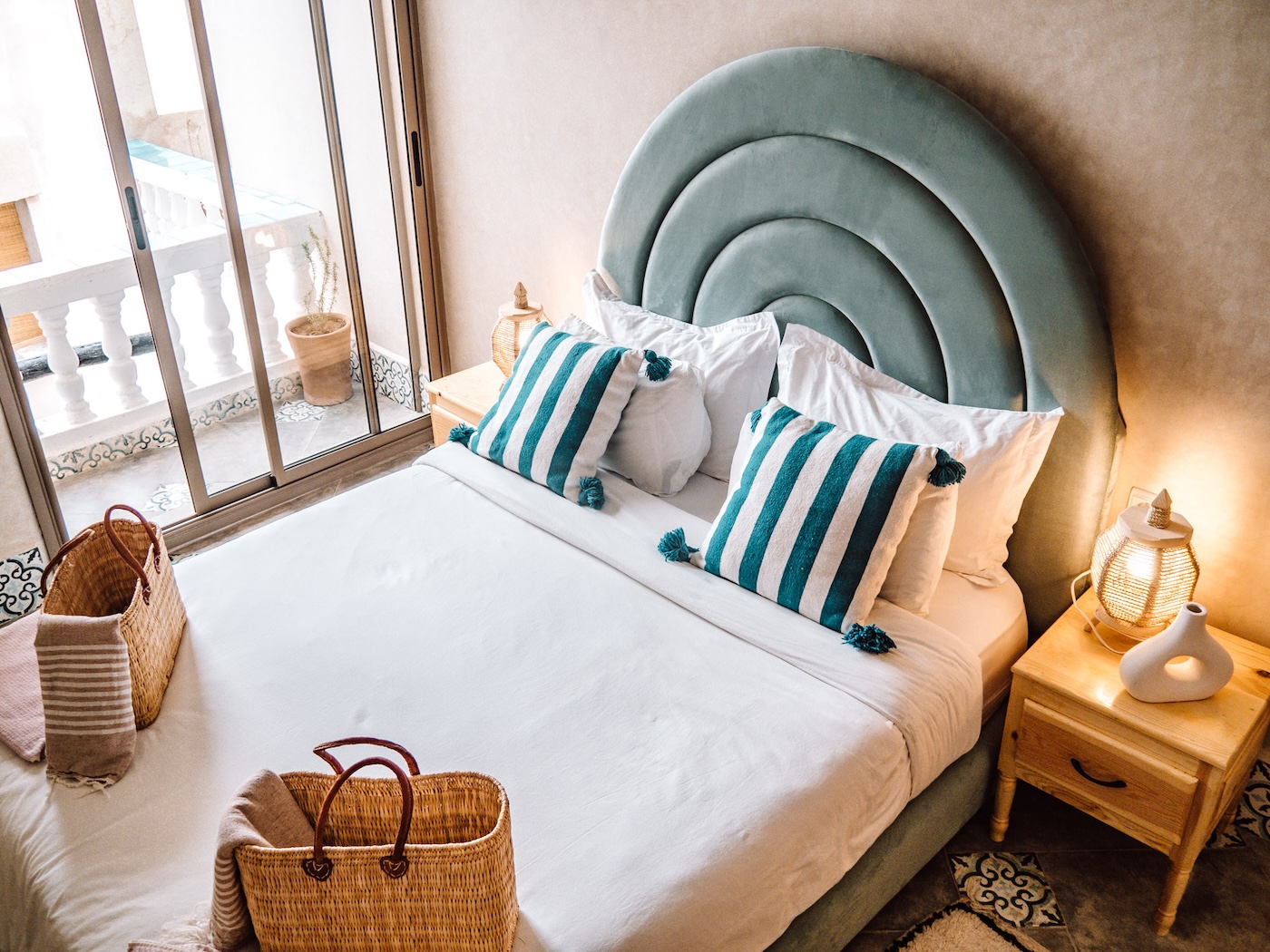 Luxury accommodation at Amayour Surf & Yoga
