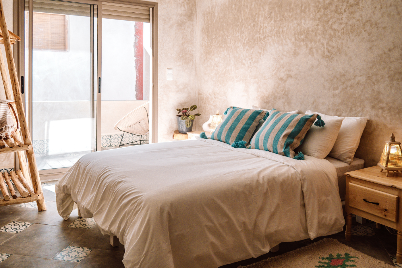 Luxury accommodation at Amayour Surf & Yoga
