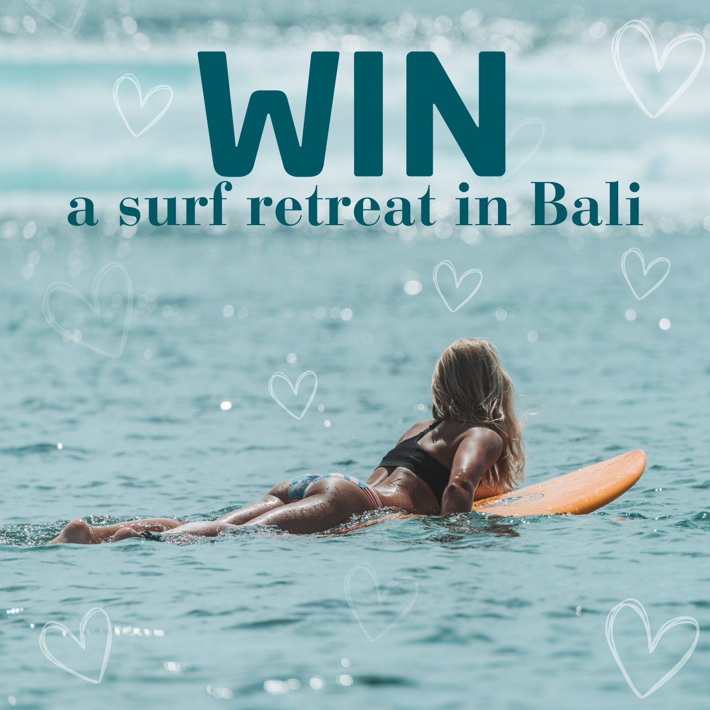 Win a surf trip to Bali: title image Win a surf trip to Bali: title image