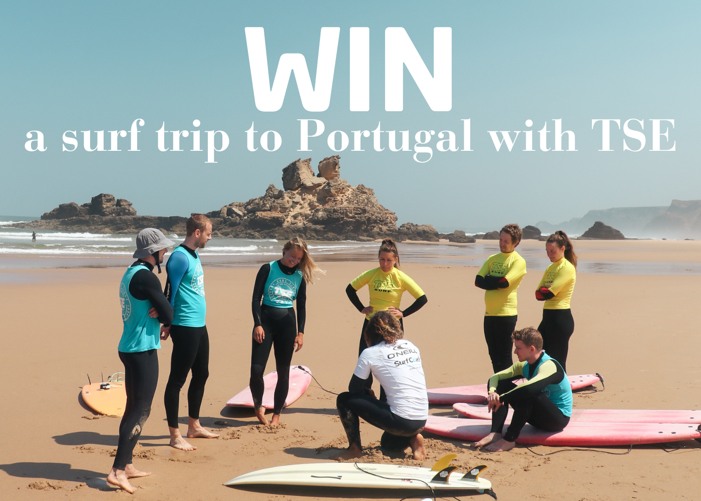 a surf trip to Portugal with TSE