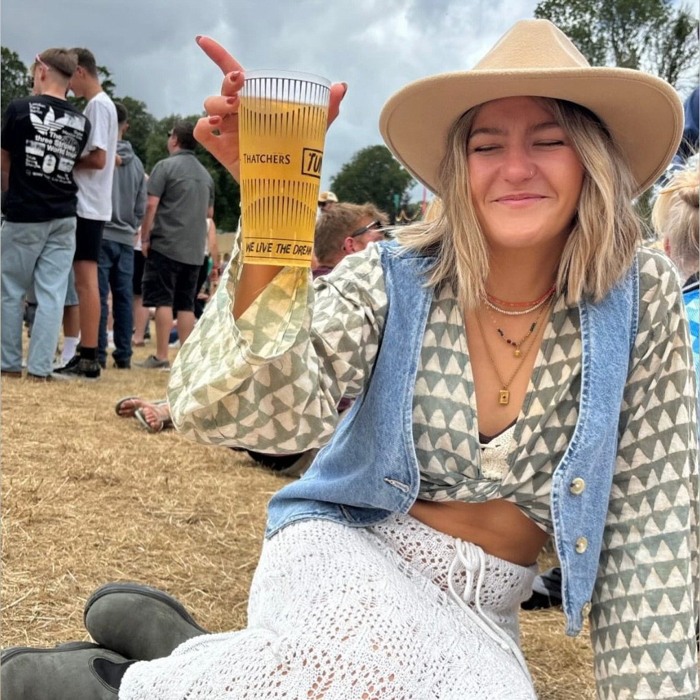 lucia Lucia from SurfGirl at Boardmasters