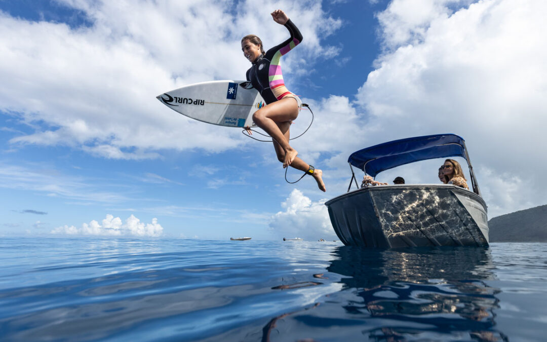 Tya Zebrowski Makes Surfing History
