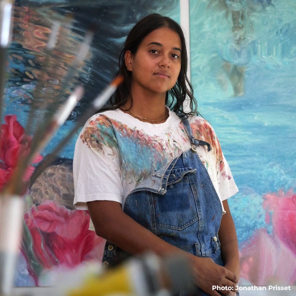 Célia Rakotondrainy - Co-Founder of Mainty Studio’s Art × Surf Retreat Célia Rakotondrainy - Co-Founder of Mainty Studio’s Art × Surf Retreat