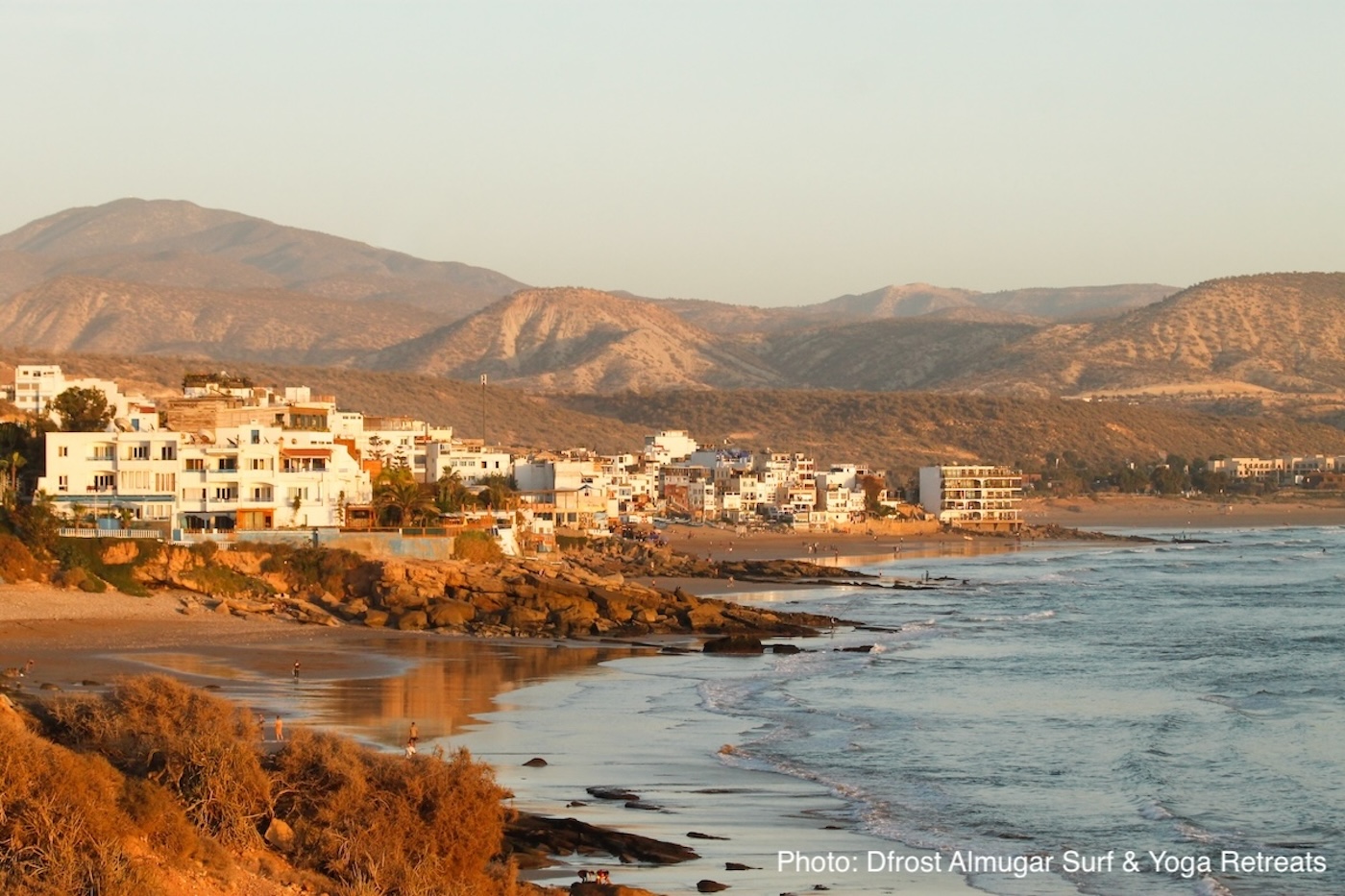 A view of Taghazout