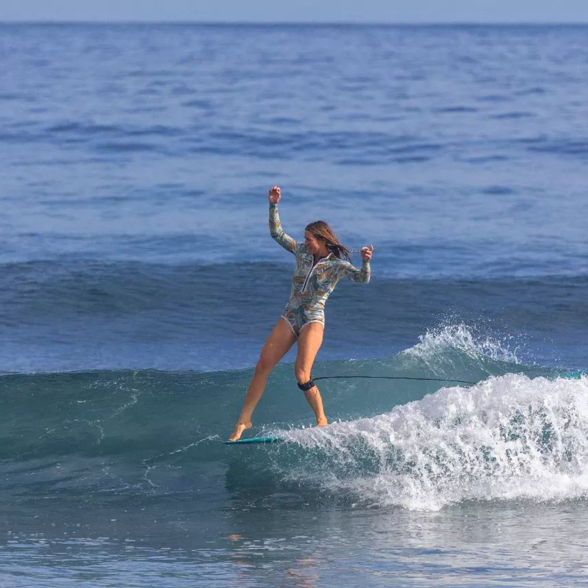 Surfing at Mainty Studios Art x Surf Retreat