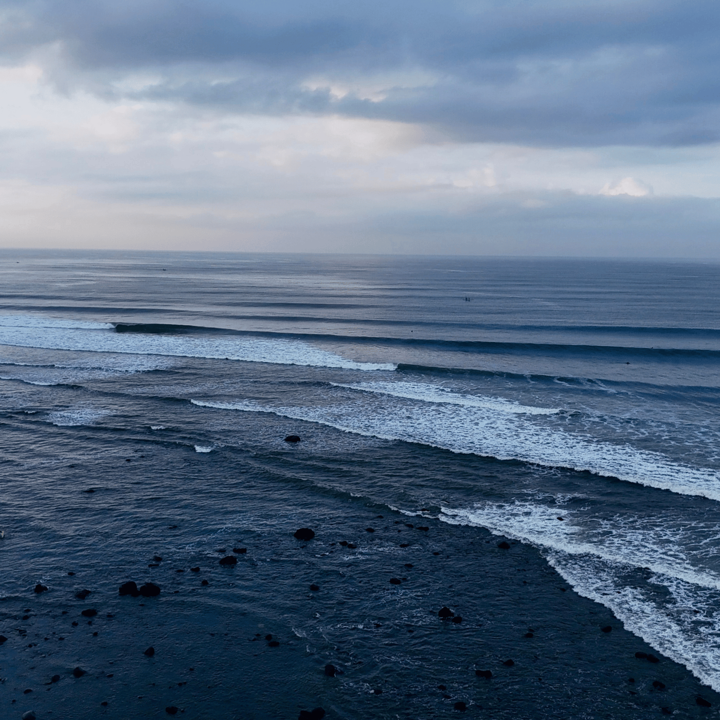 Waves in Medewi Bali