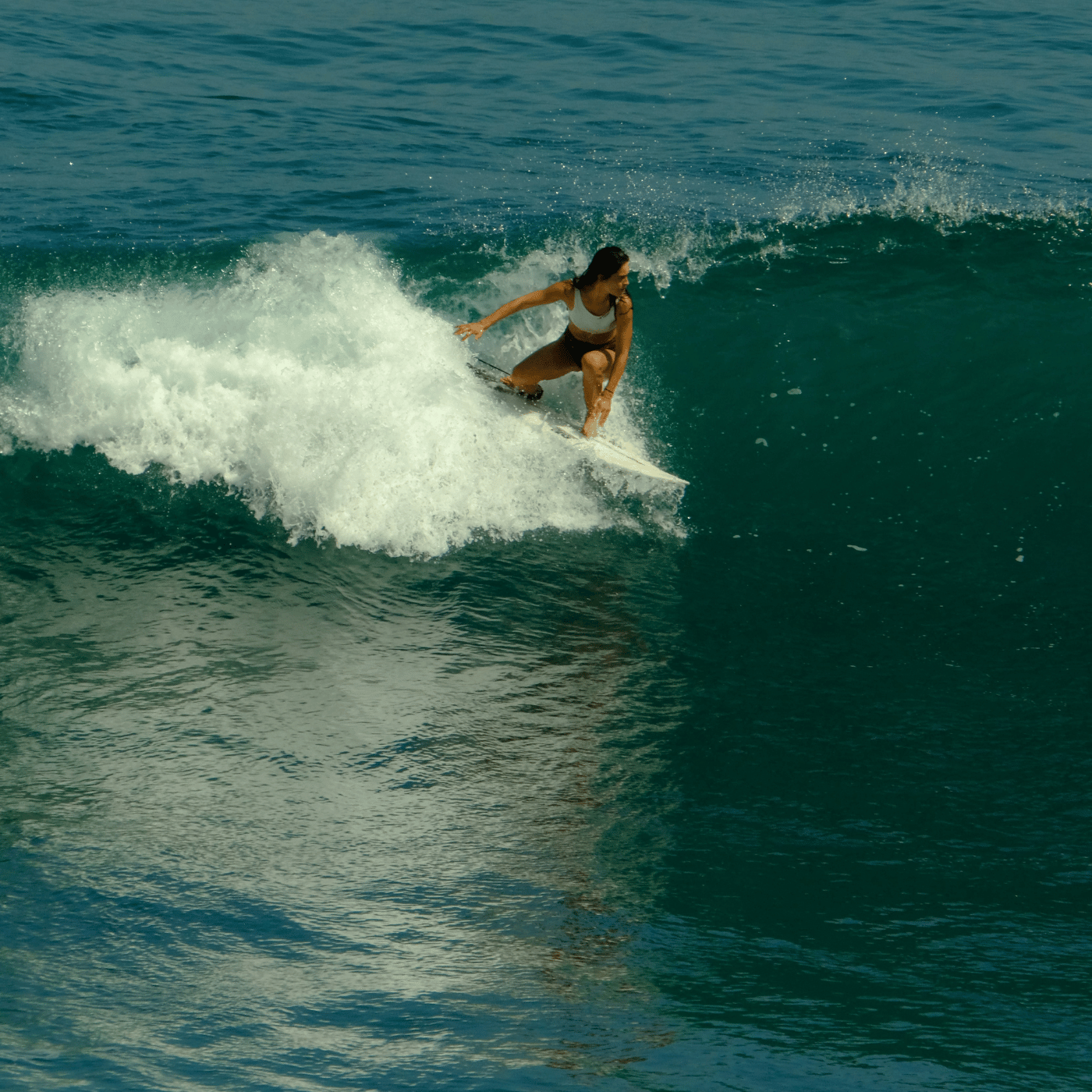 Surfing in Uluwatu - Bali, Indonesia