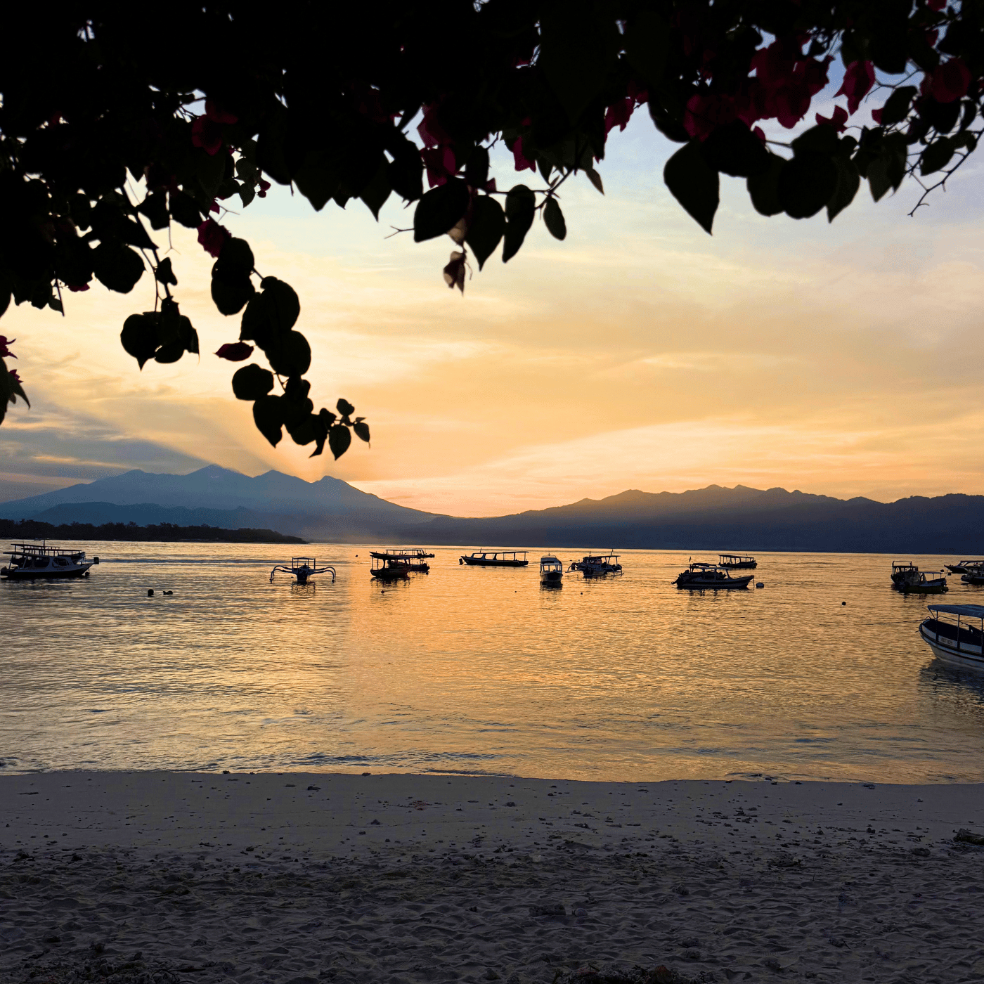 Sunrise in Gili Trawangan
